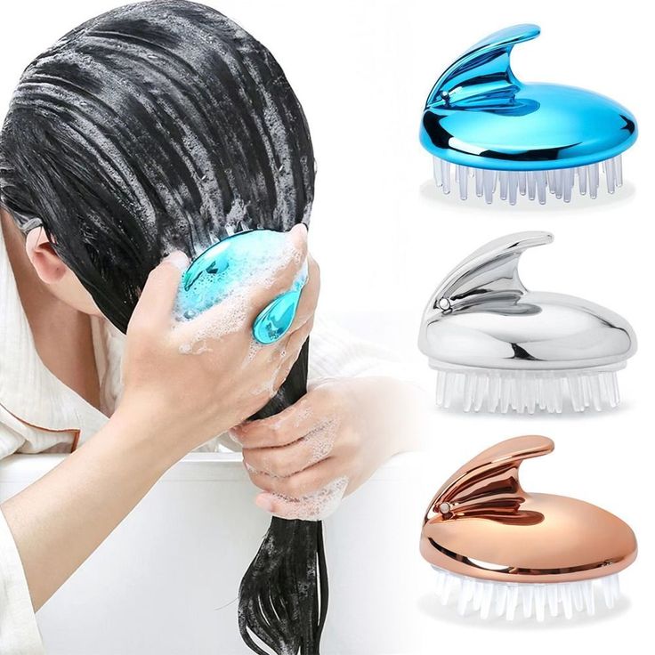 Hair Growth Shampoo Brush & Scalp Massager