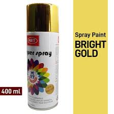 MRT Lacquer Spray Paint Golden-400ml