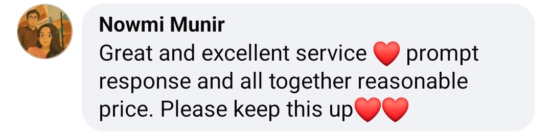 Customer review