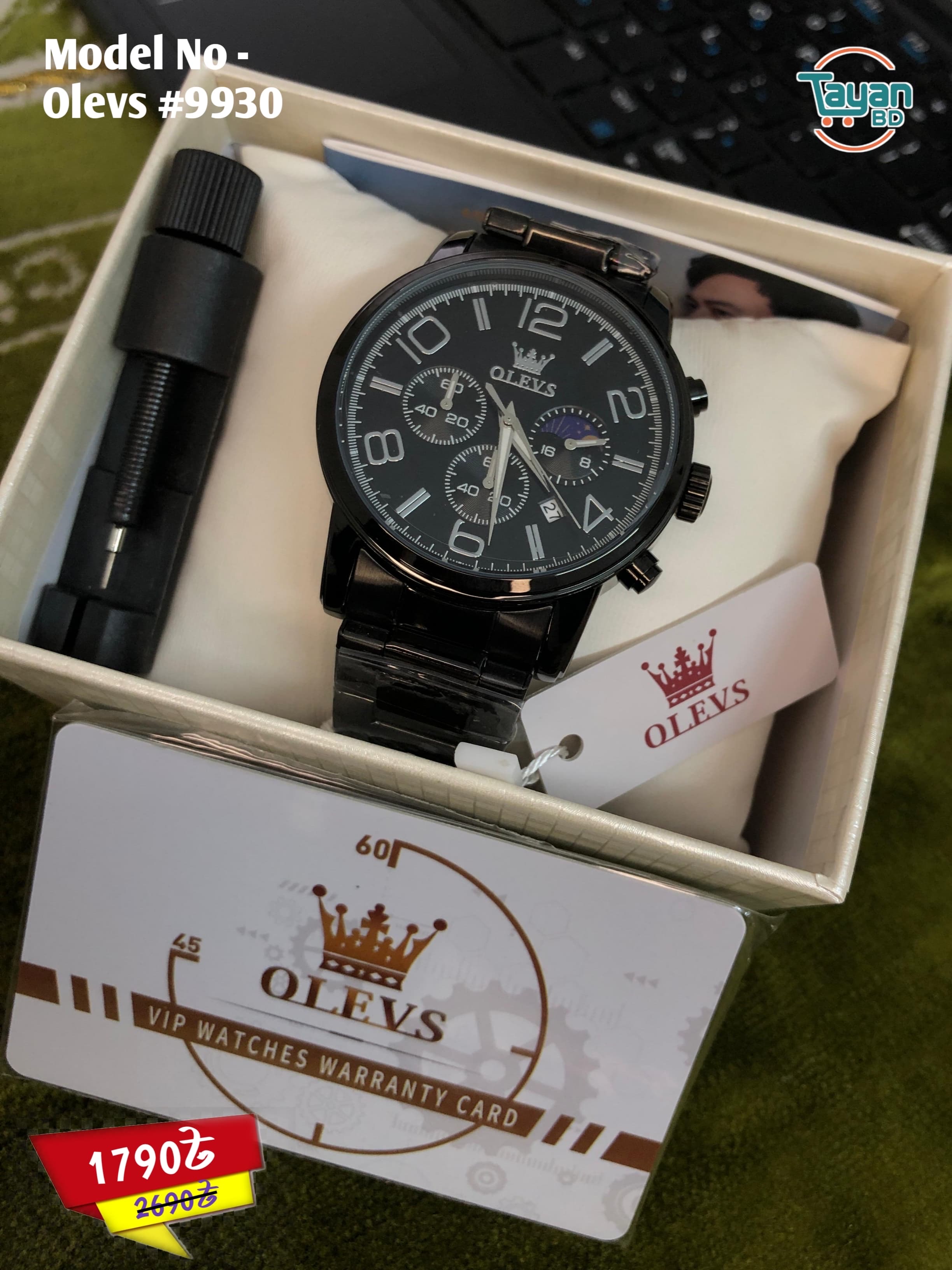 OLEVS 9930 Men’s Quartz Watch