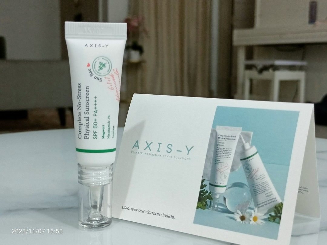 AXIS-Y Complete No-Stress Physical Sunscreen 10ml