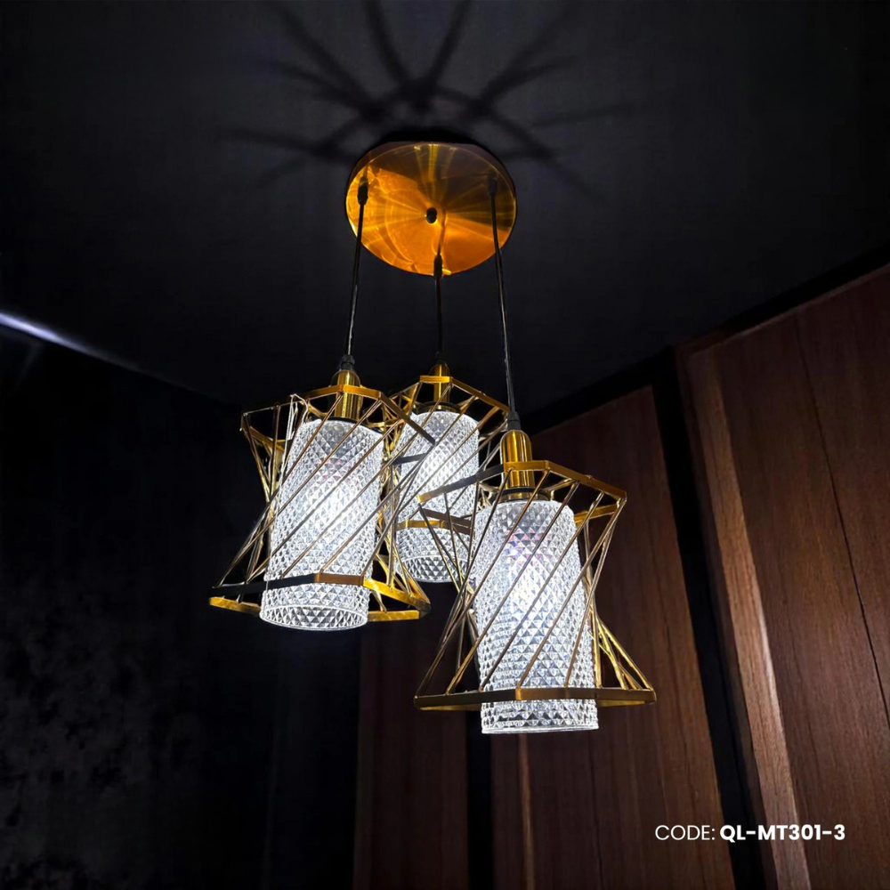 Qulik Modern Ornix Halo 3 Color Hanging Lights (QL-MT301-3)_img_0