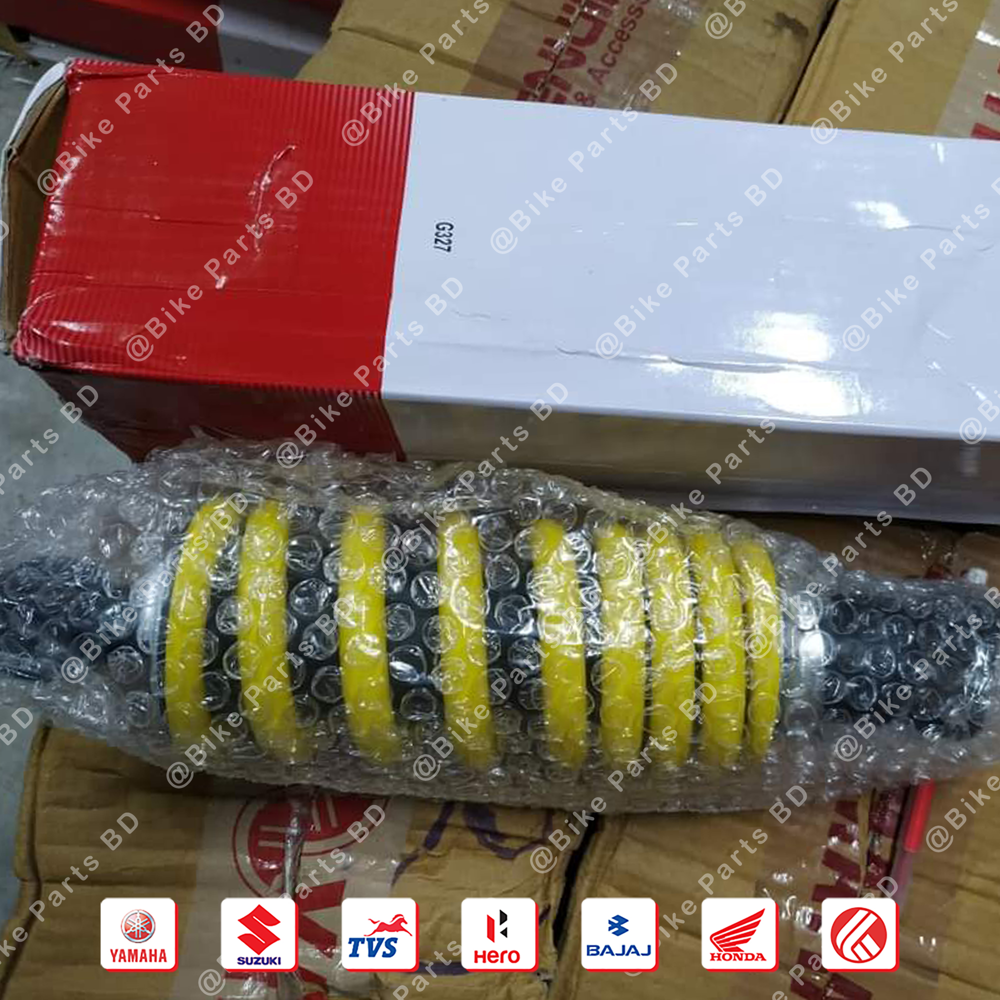 Shock Absorber (Yellow) for Yamaha FZS V1, & Fazer V1 bike. thumbnail 2