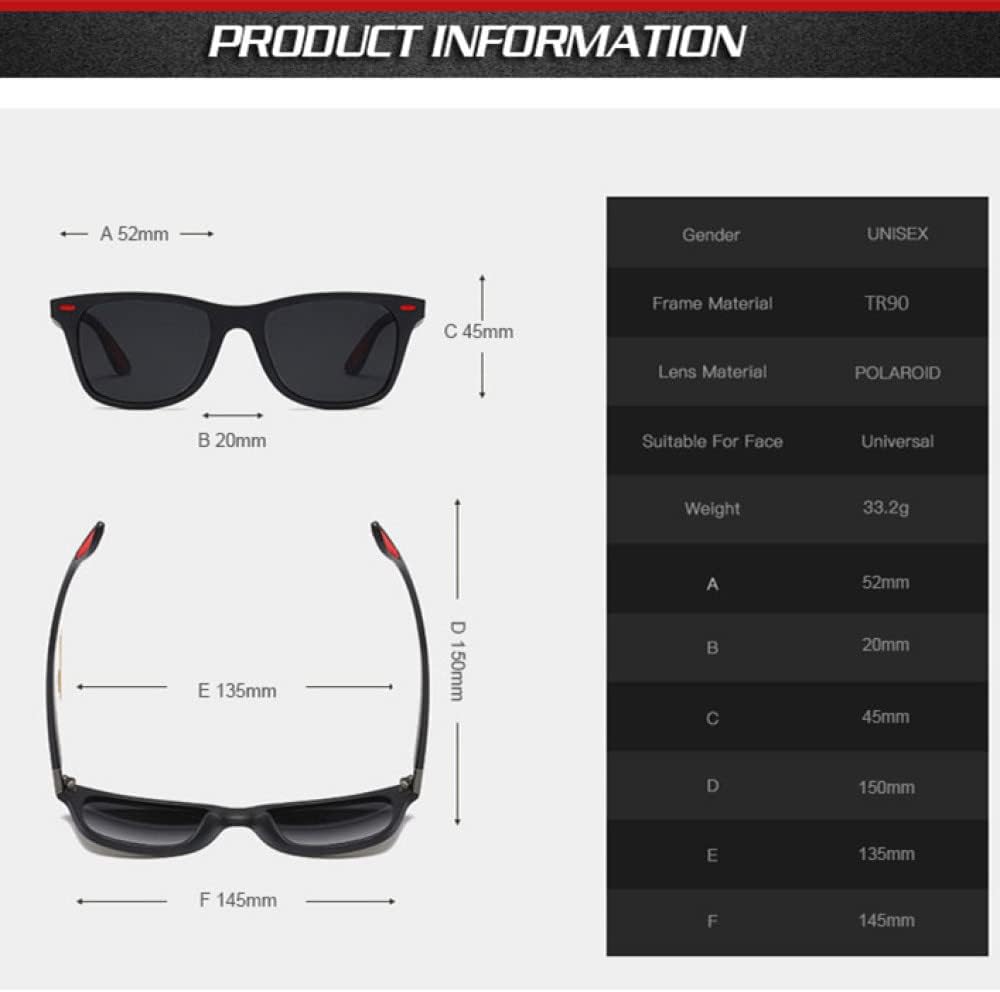 139 B Polaroid Sunglass Men Square Frame_img_4