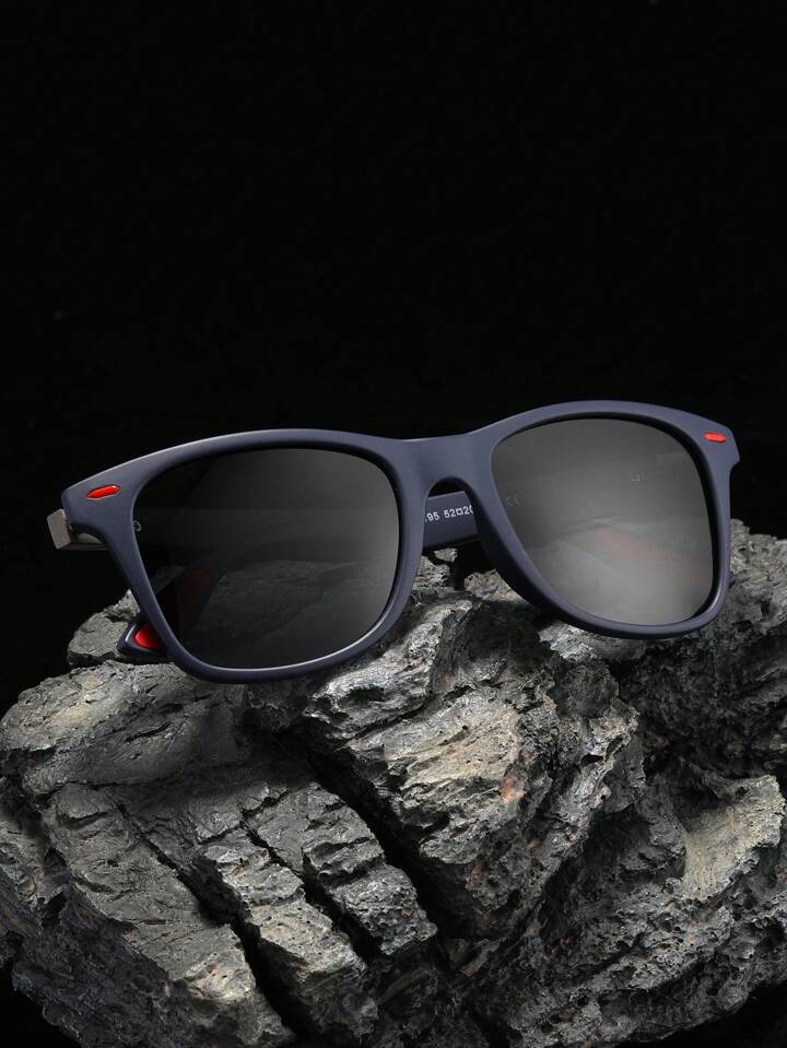 139 B Polaroid Sunglass Men Square Frame_img_5