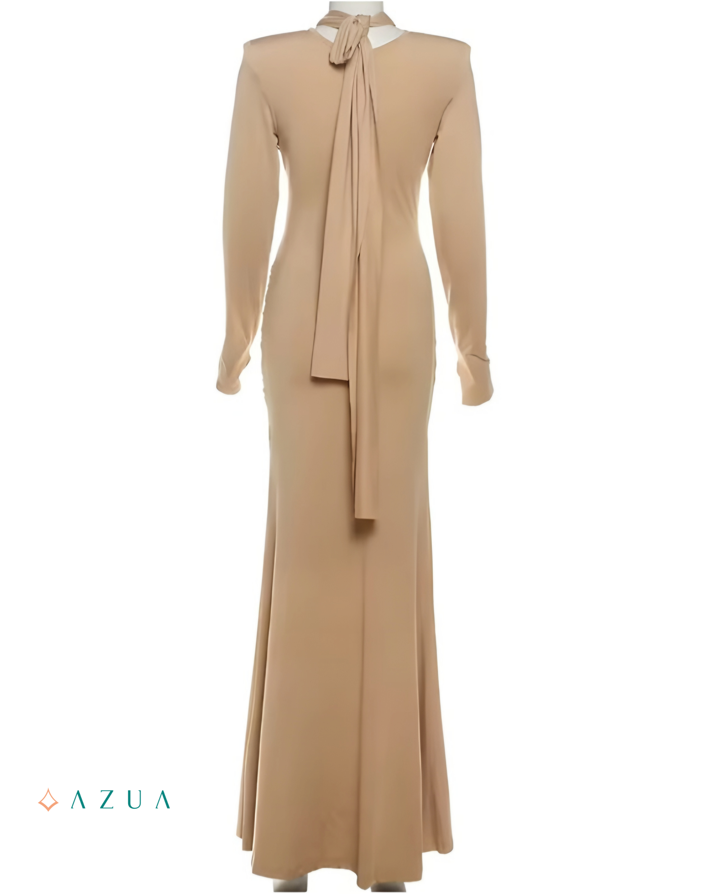 Ribbon Bandage Ruched Bodycon_img_3