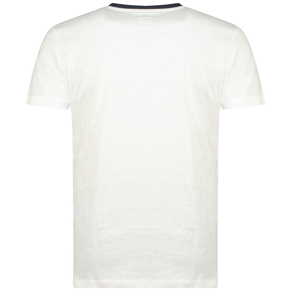 Men's T-shirt Short Sleeve, Round Neck White_img_1