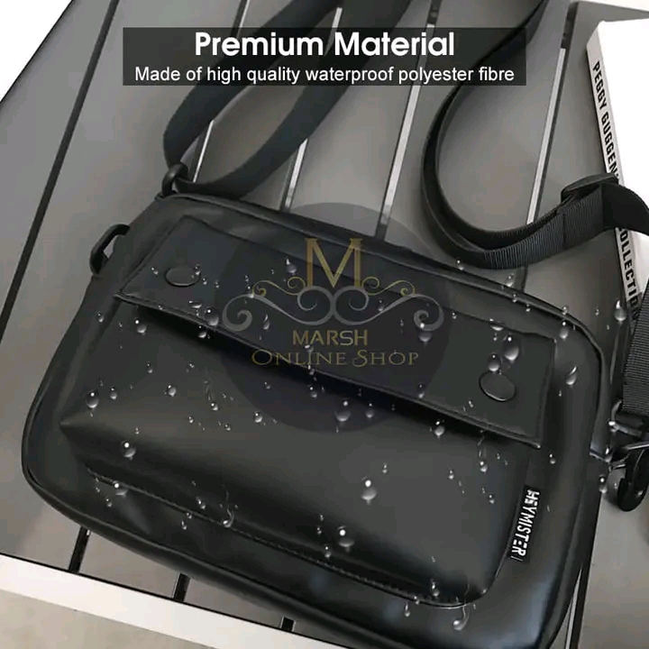 💥LouisWill Men Bag Shoulder Bag Crossbody Bag Men's Splash Proof Bag PU Large_img_2