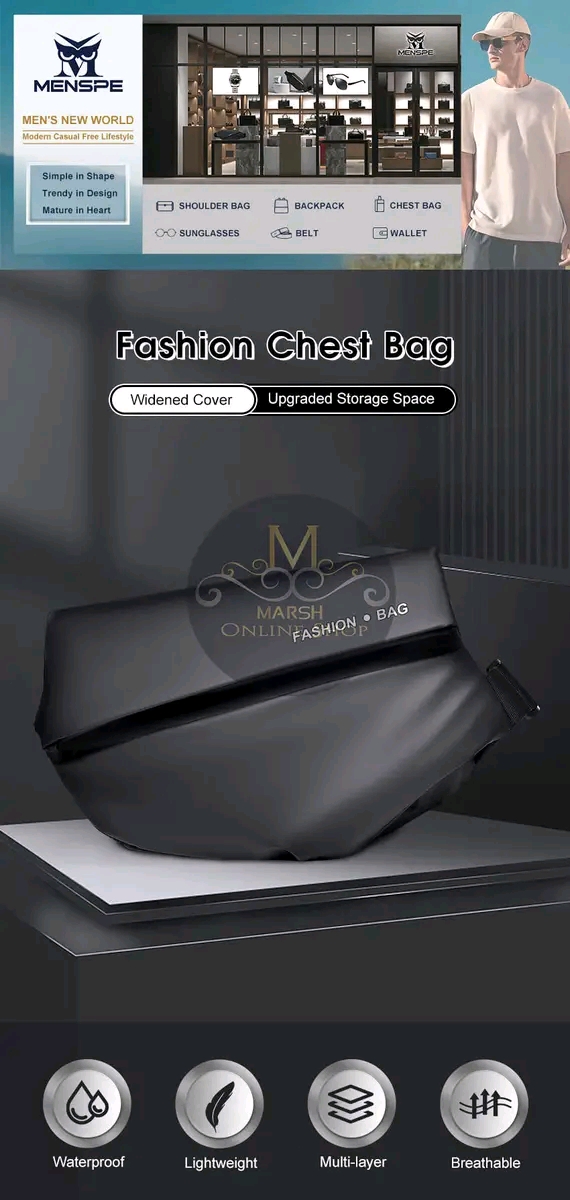 💥MENSPE Crossbody Bag Men Shoulder Bag Short Travel Bag_img_12