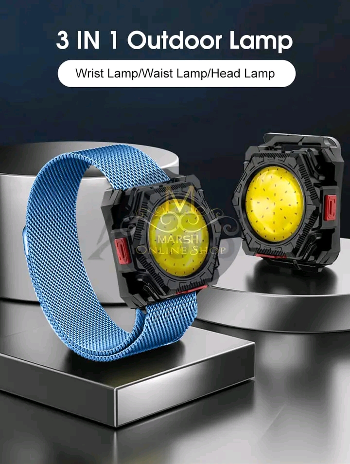 💥Auoyo 3 in 1 COB Lamp Rechargeable LED Light Mini Work Lamp Multifunctional_img_9