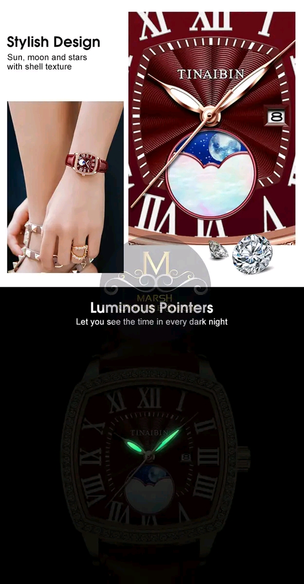 💥LouisWill Ladies Watch Fashion Quartz Watch Diamond Watches_img_7