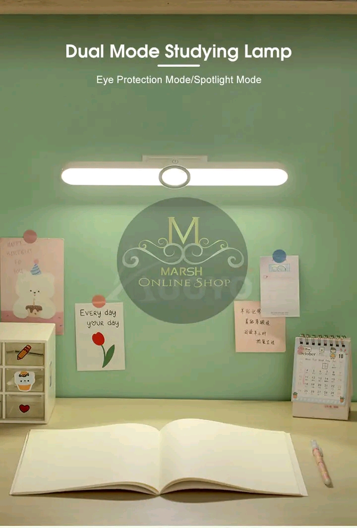 💥Auoyo Magnetic Study Lamp Dual Mode Switch Magnetic Absorption Three Color Reading Desk Lamp_img_5