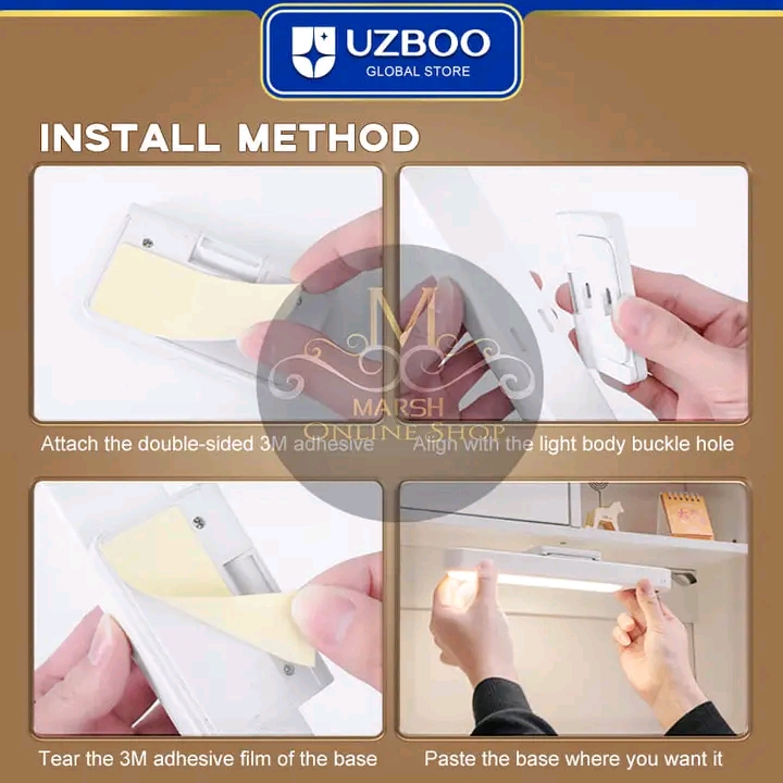 💥UZBOO LED Night Lights Wireless Study Table Lamp_img_6
