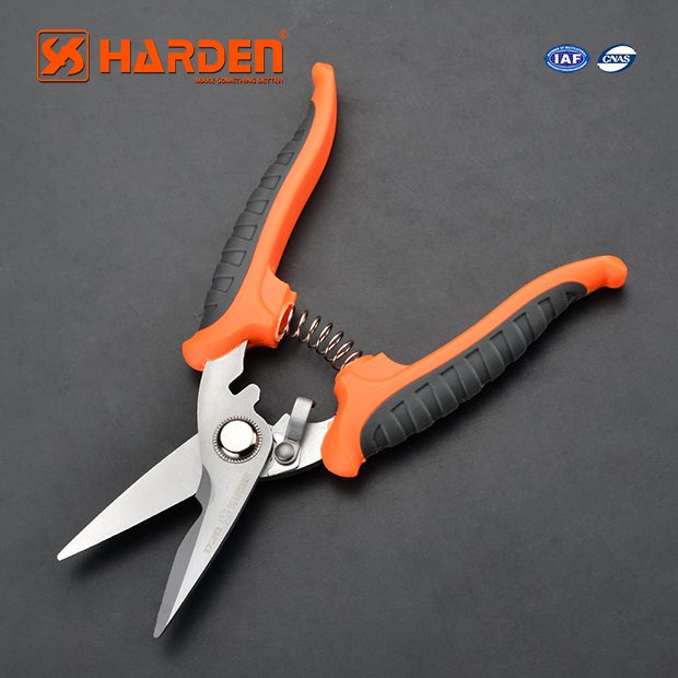 HARDEN 570363 Multi-Purpose Scissors 180mm Professional and Household Stainless Steel Scissors 570363_img_1