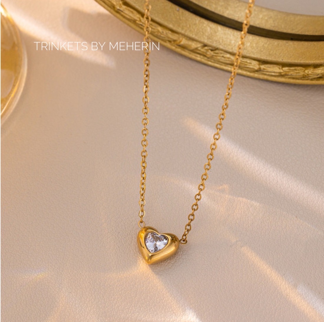 Mini heart with stone neckpiece_img_0