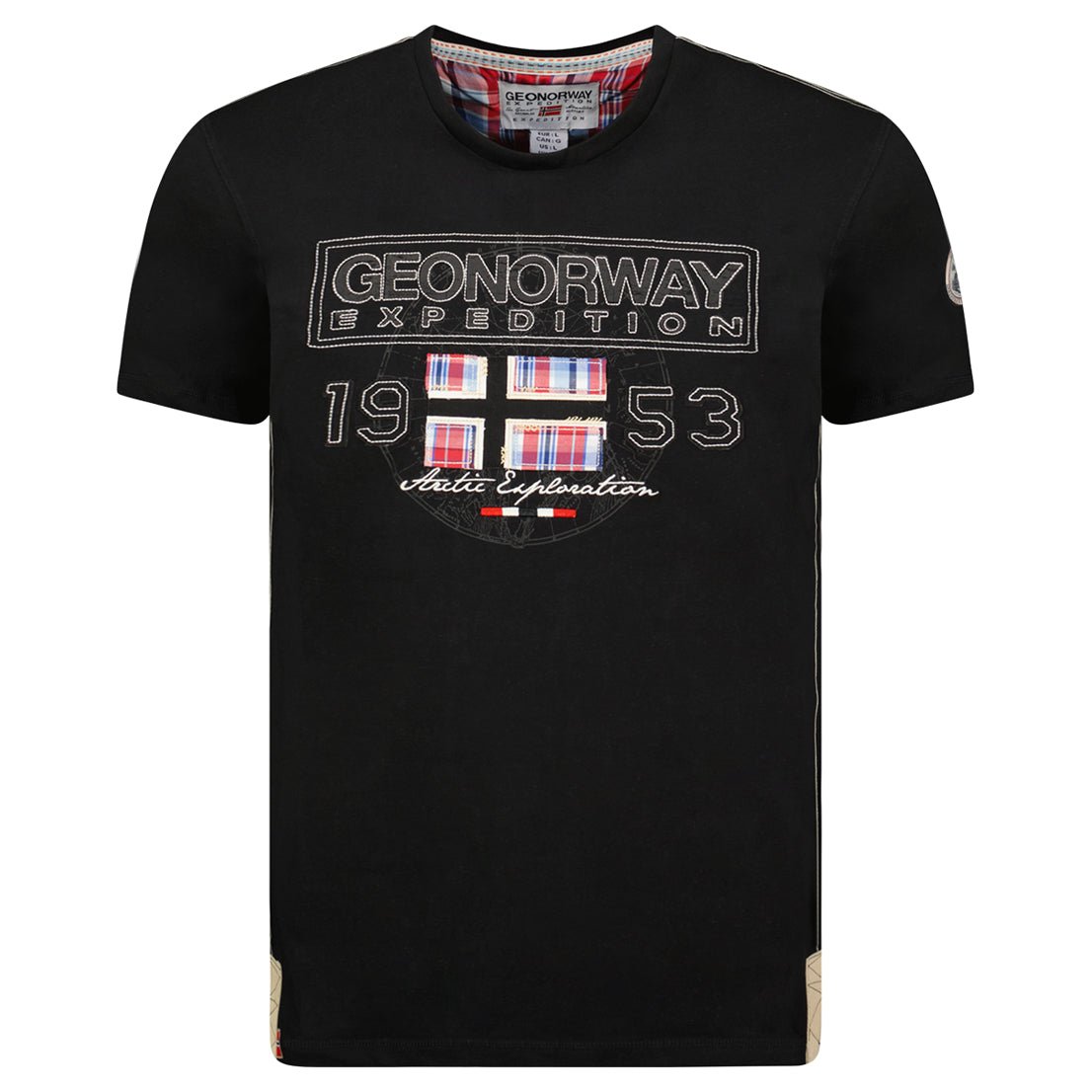 Short-sleeved T-shirt Black