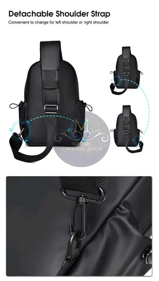 💥MENSPE Fashion Men Crossbody Bags Chest Bags for Men Sling Bag Fashion Pouch Bag_img_11
