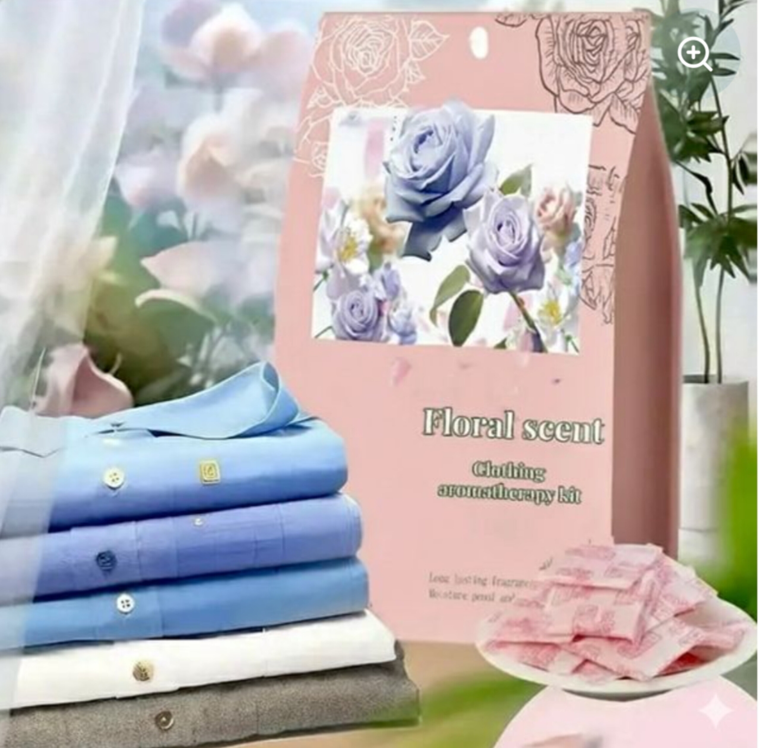 Floral Scent Clothing Kit / ১প্যাকেট(৪৮ পিচ)