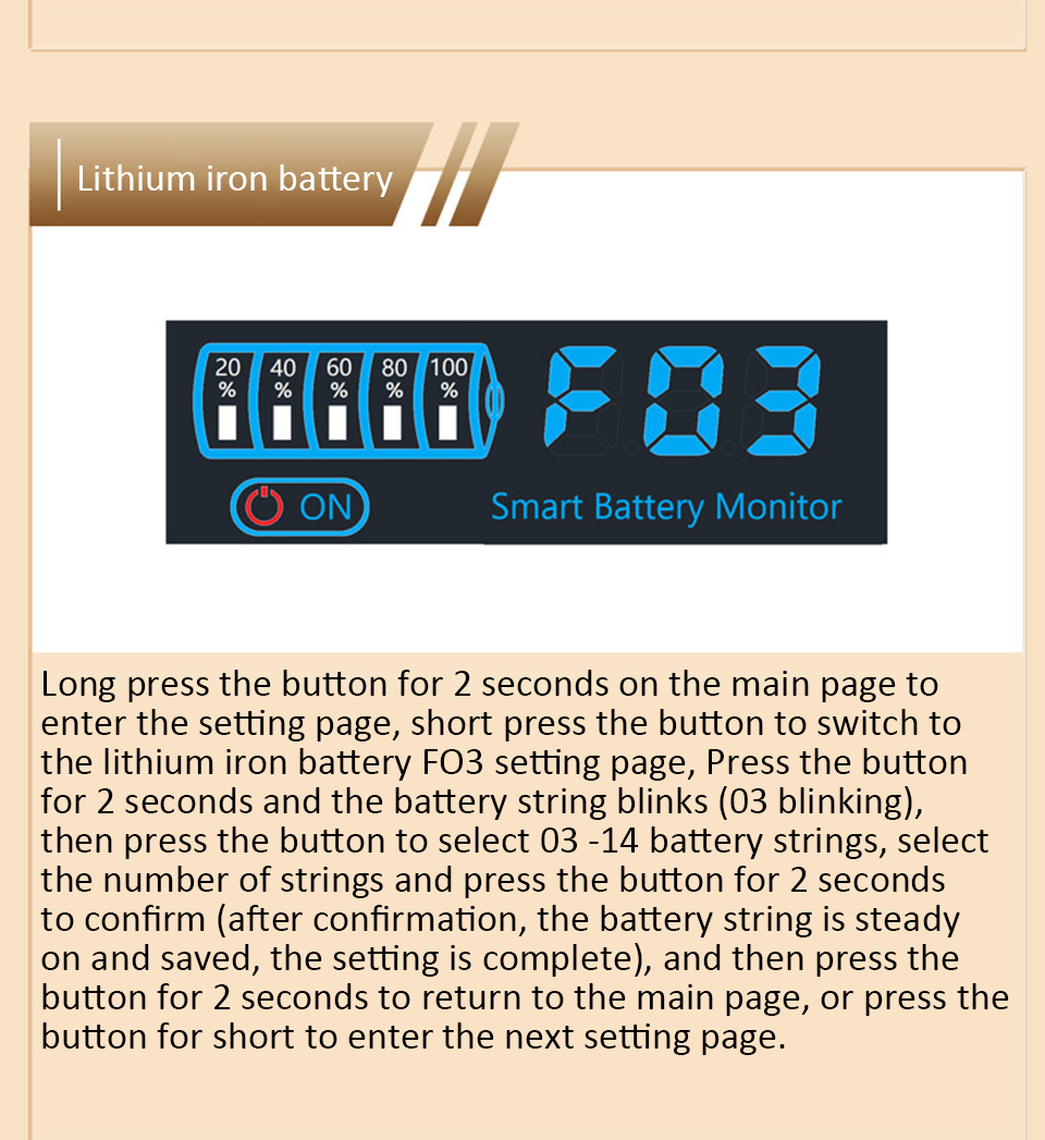 DC 7–55V Smart Battery Level Indicator (JX-4615N-A2) – LCD Voltage & Capacity Meter_img_6