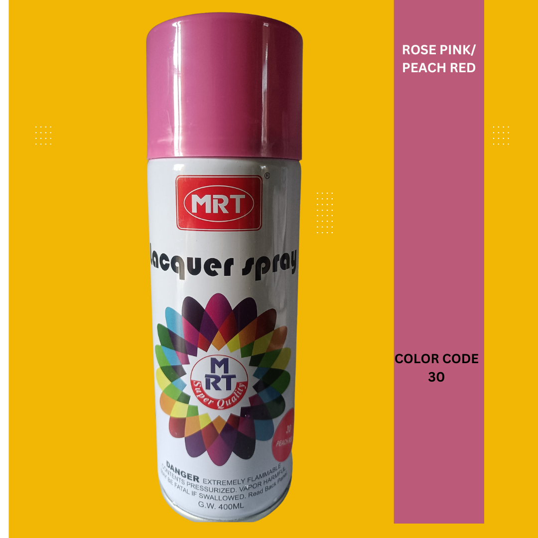 MRT Spray Paint Rose Pink / Peach Red