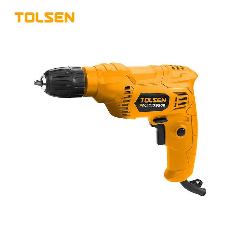 TOLSEN 79500 400W Electric Drill 10mm keyless chuck Model: 79500