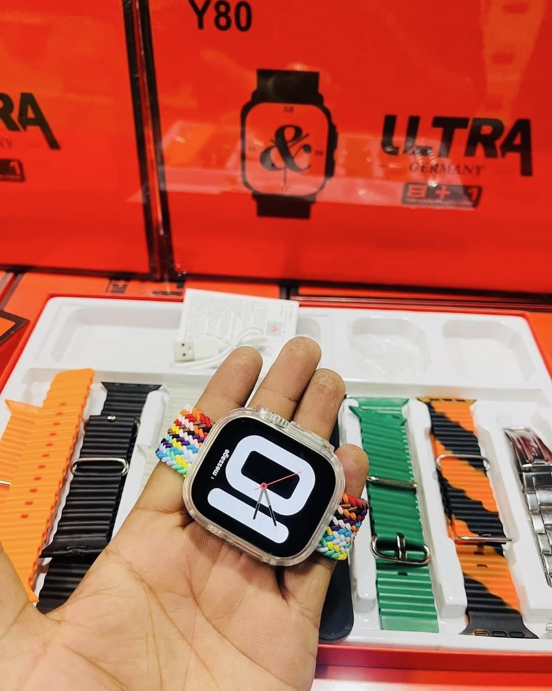 Y80 Ultra Smart Watch 8+1 Strap New Edition_img_3