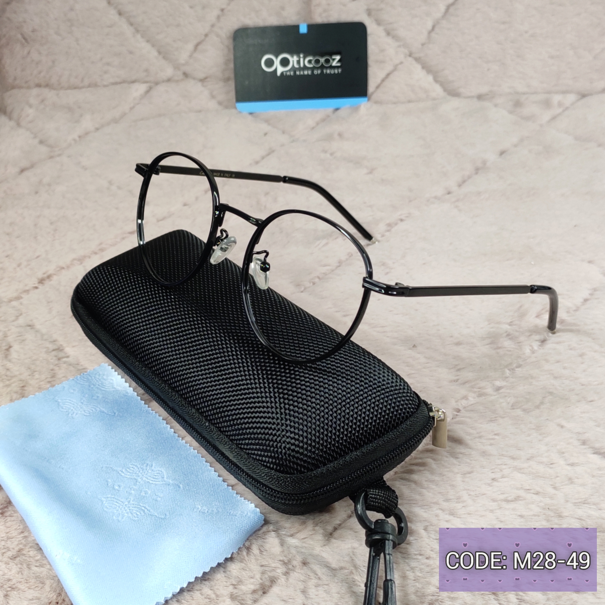 1915 Black Metal Premium BlueCut Eyeglass_img_1
