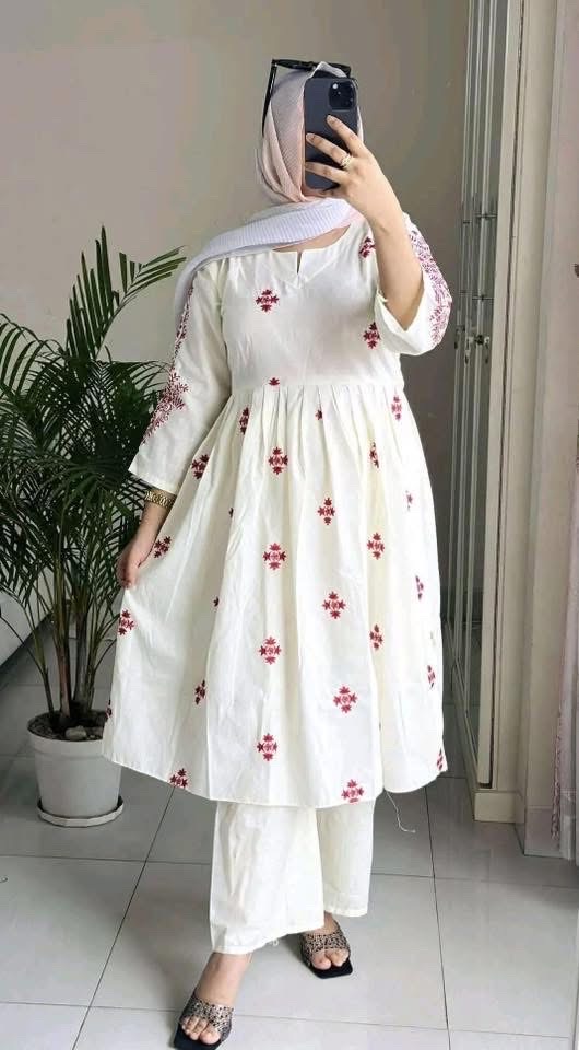 Premium Cotton Embroidery Two Piece thumbnail 6