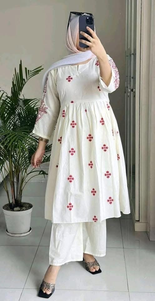 Premium Cotton Embroidery Two Piece thumbnail 8