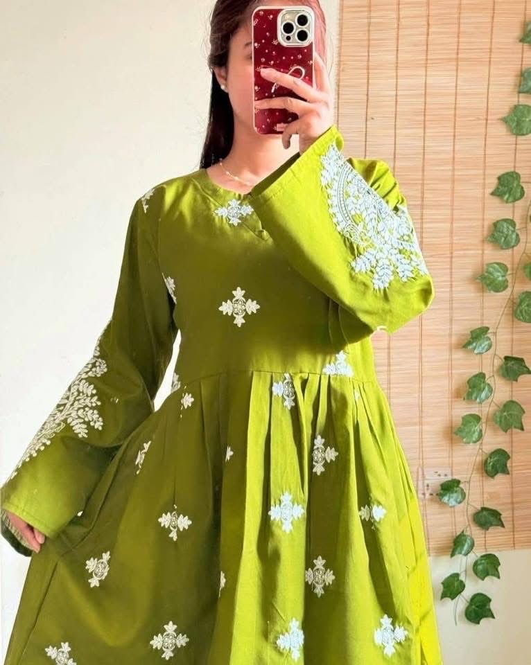 Premium Cotton Embroidery Two Piece thumbnail 9