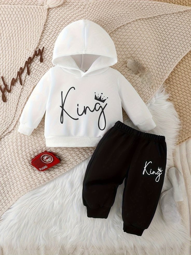 kids Hoodie & Trouser 2 Pcs Code:11474