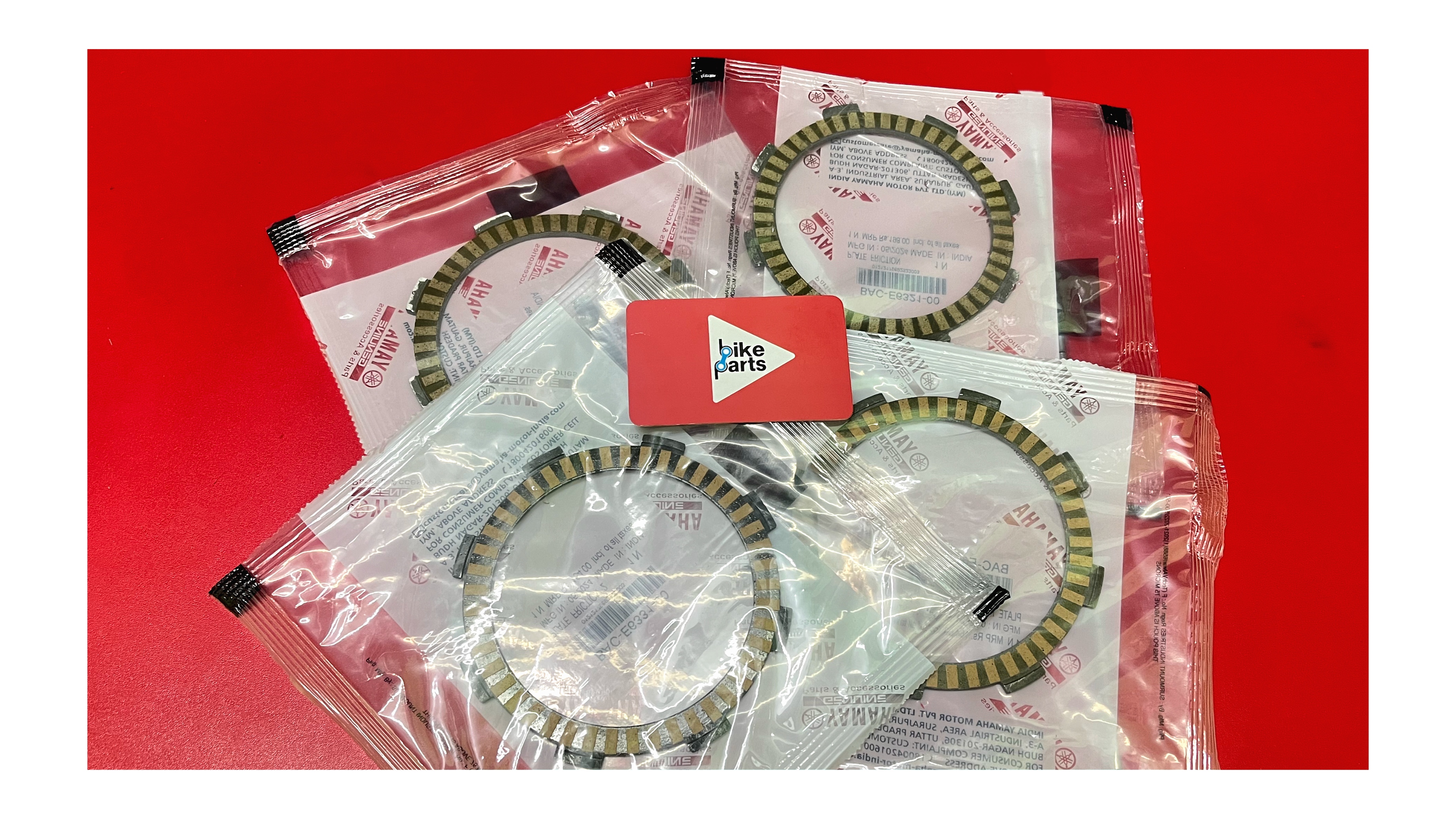 Clutch Plate for Yamaha FZS V3 (BS6 & Deluxe) & FZS V4 bike. thumbnail 3