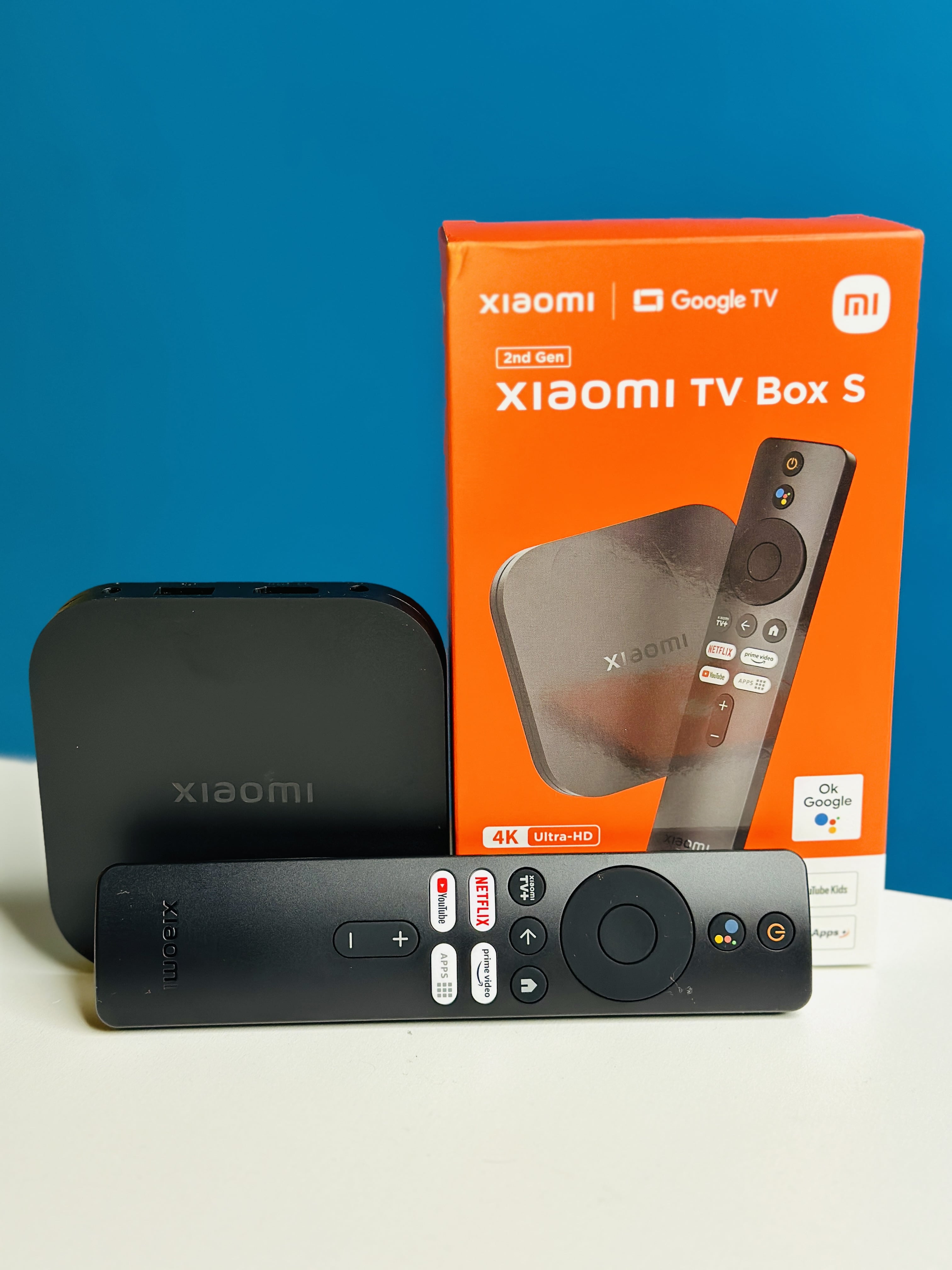 Xiaomi TV Box S (2nd Gen)- Google TV Box (4K Ultra HD, 2G, 8G )
