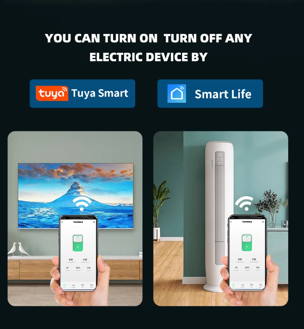Smart WiFi Circuit Breaker with Energy Meter | Voltage Protection | Tuya App Control_img_4