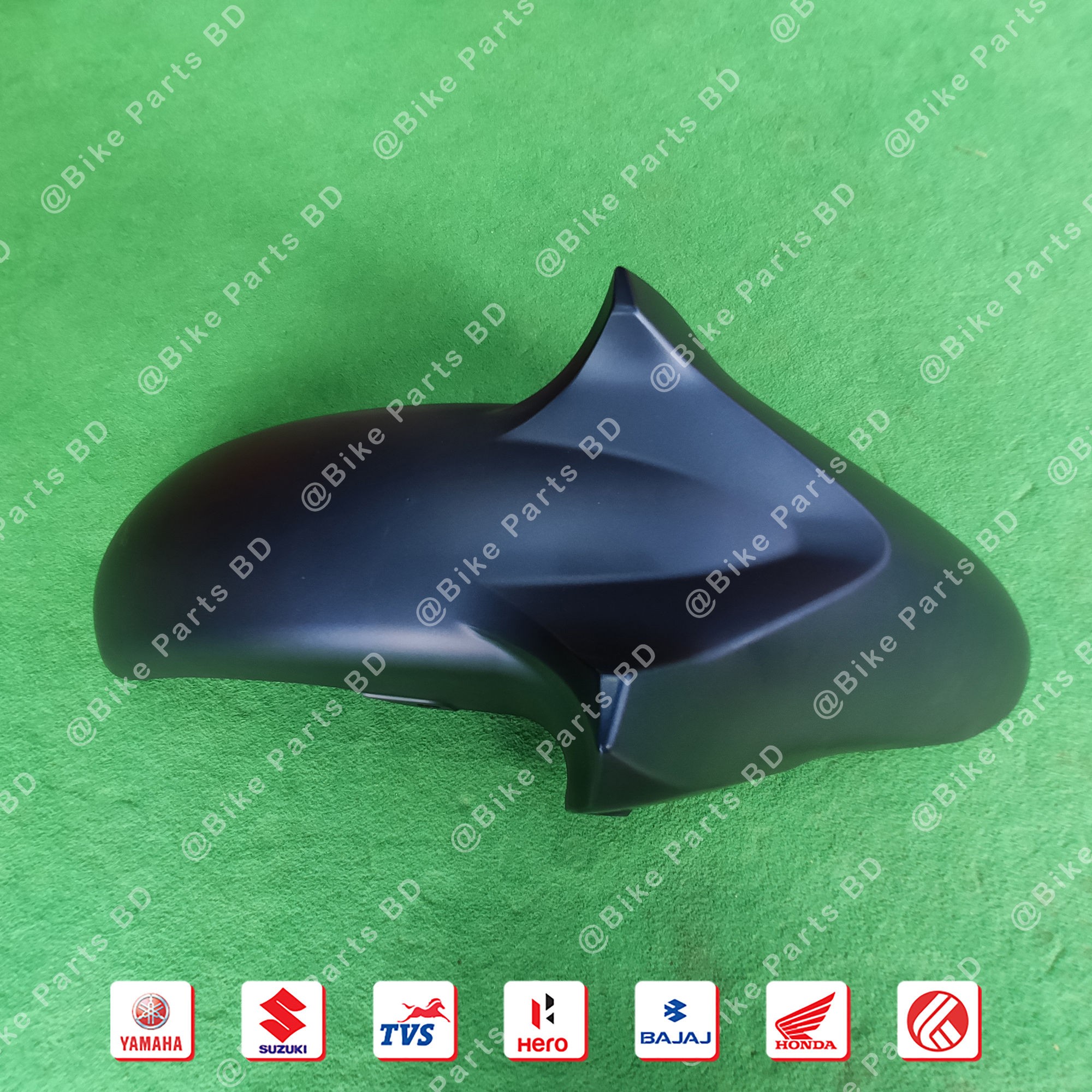 Mudguard for Yamaha FZS V2 (Armada Blue) bike. thumbnail 2