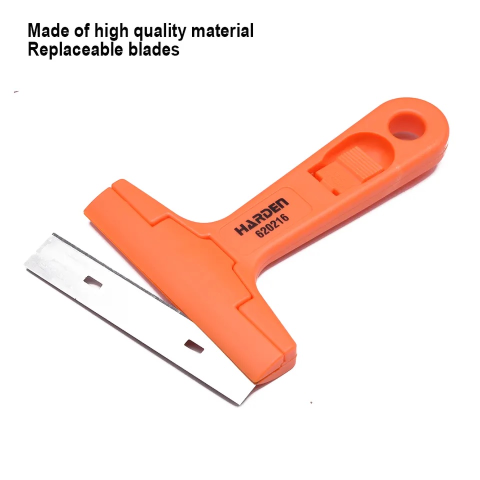 HARDEN 620216 Plastic Scraper | 145mm x 100mm | Replaceable Blade System | Model: 620216_img_1