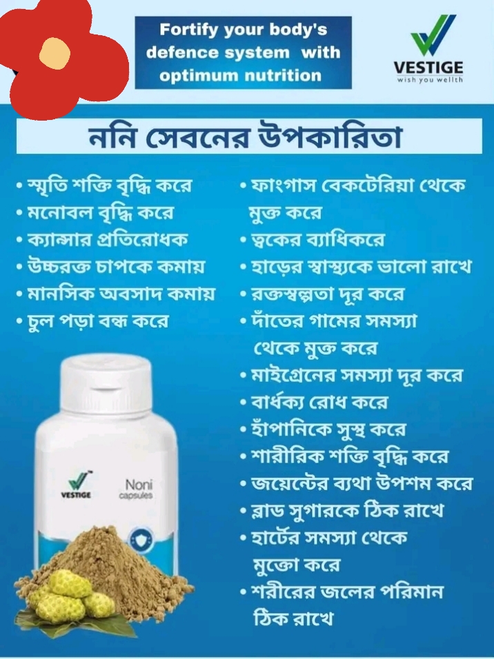 Vestige Noni Capsule Food Suppliment
