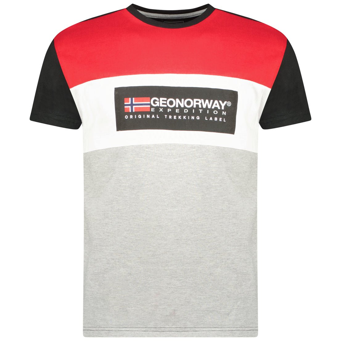 Men's T-shirt Short Sleeve, Round Neck Black