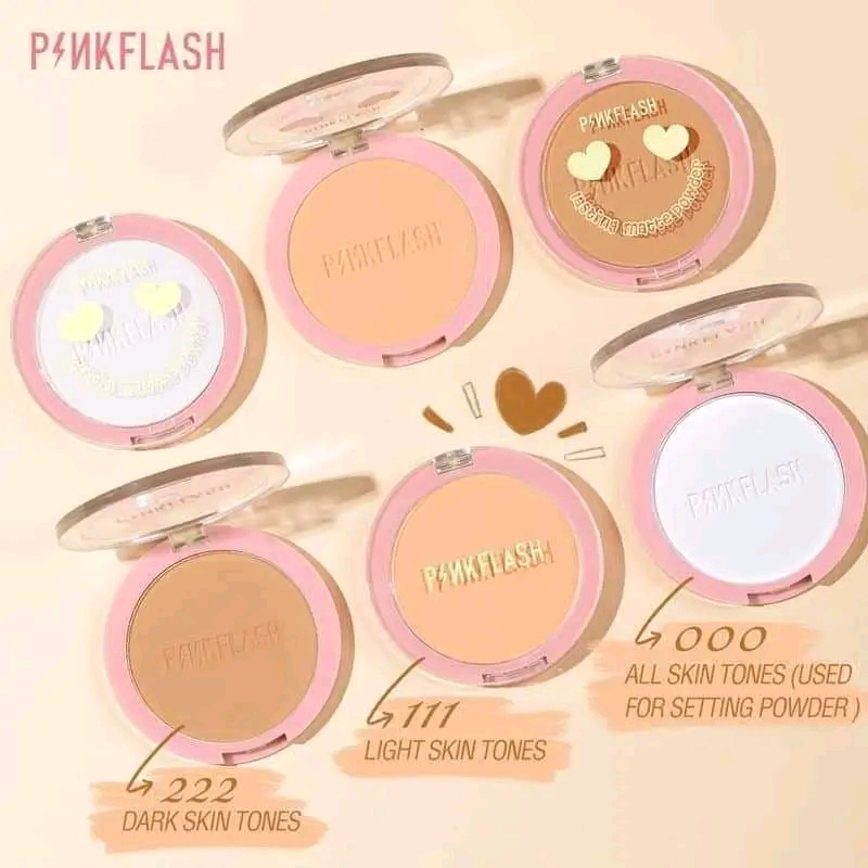 Pink flash Face powder