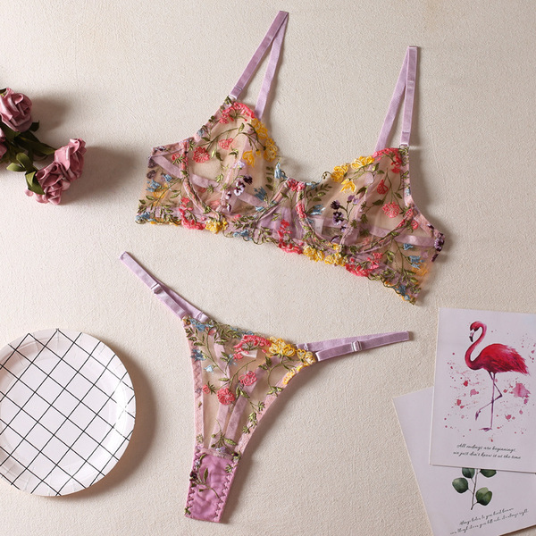 Purple bikini set - Image 1