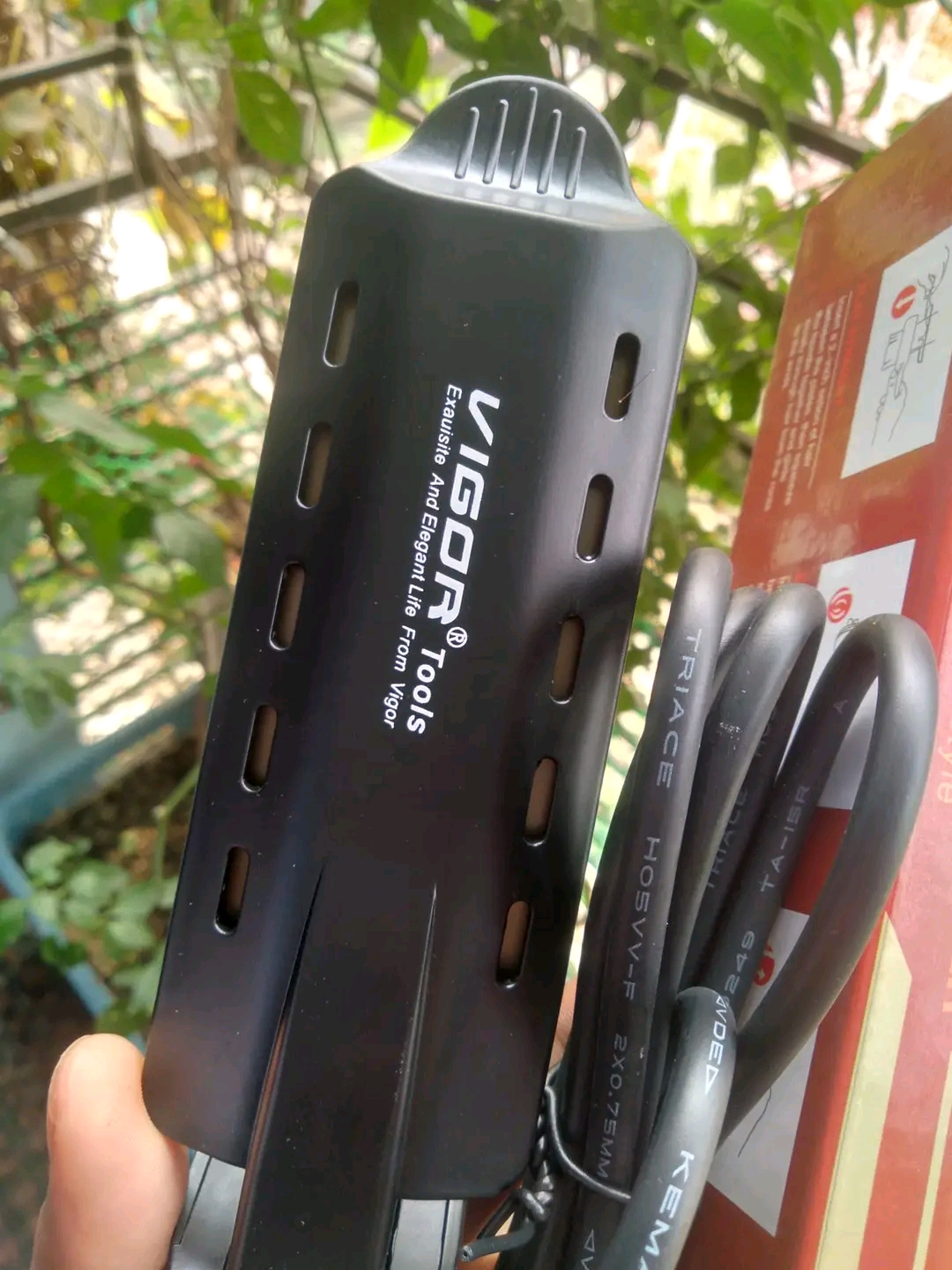 Vigor v-908 hair Straightener machine_img_2