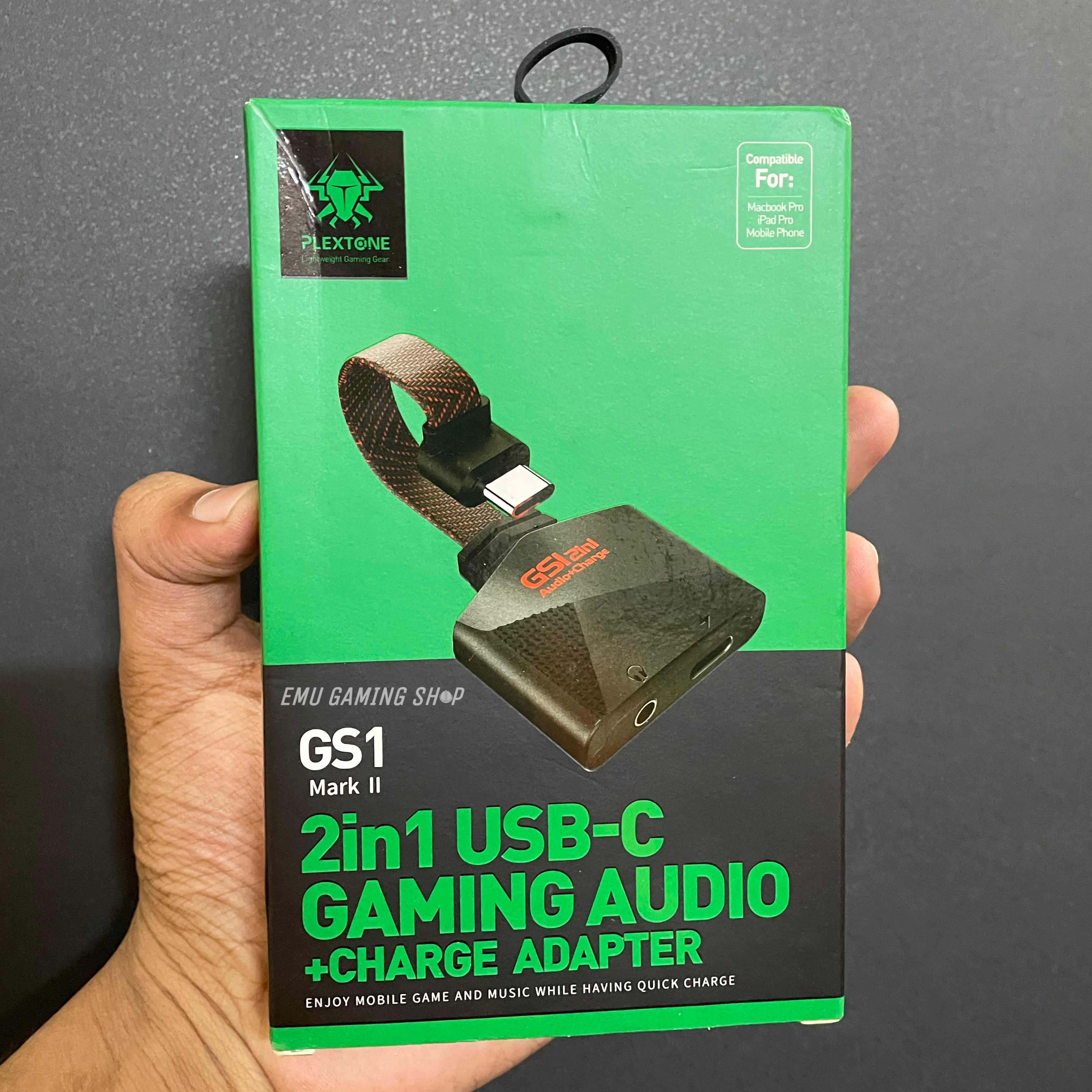 Plextone GS1 Mark 2 Type-C To Type-C And 3.5mm Converter_img_1