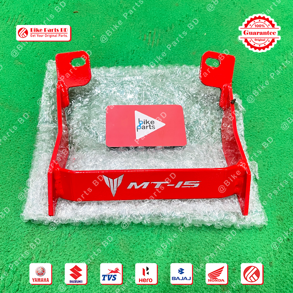 Carir (Red Color, After Market) for Yamaha MT15 bike.