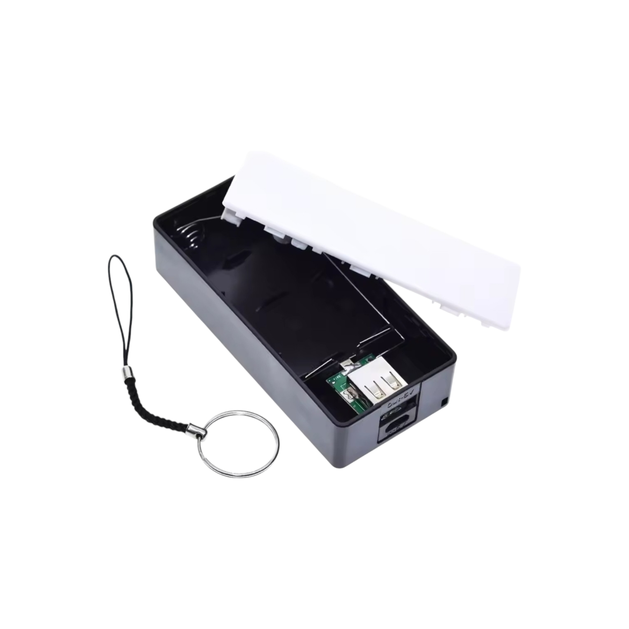 2 Slot 18650 USB Power Bank Battery Charger Case DIY Box