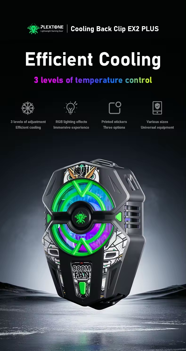 Plextone EX2 Plus 10w Mobile Phone Cooler Fan_img_19