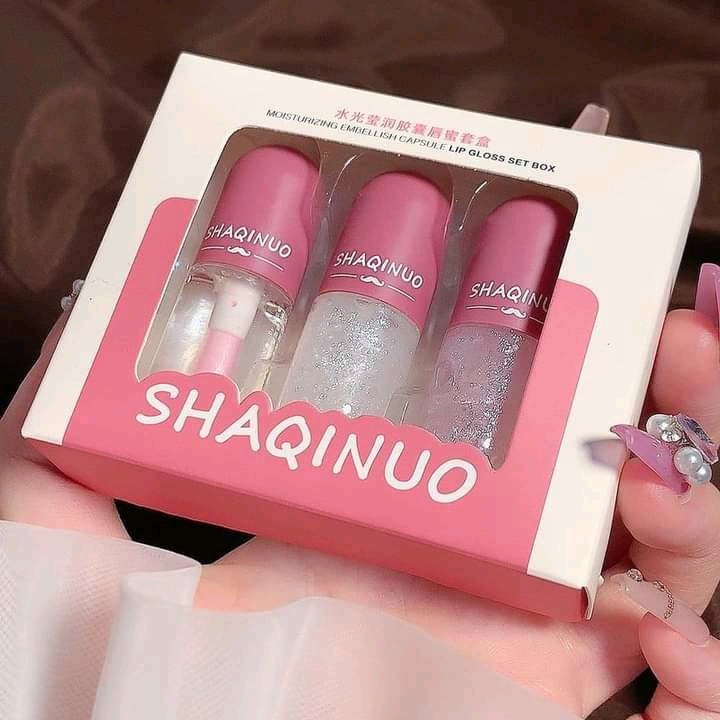 shaqinuo moisturizing lip gloss capsule set_img_1