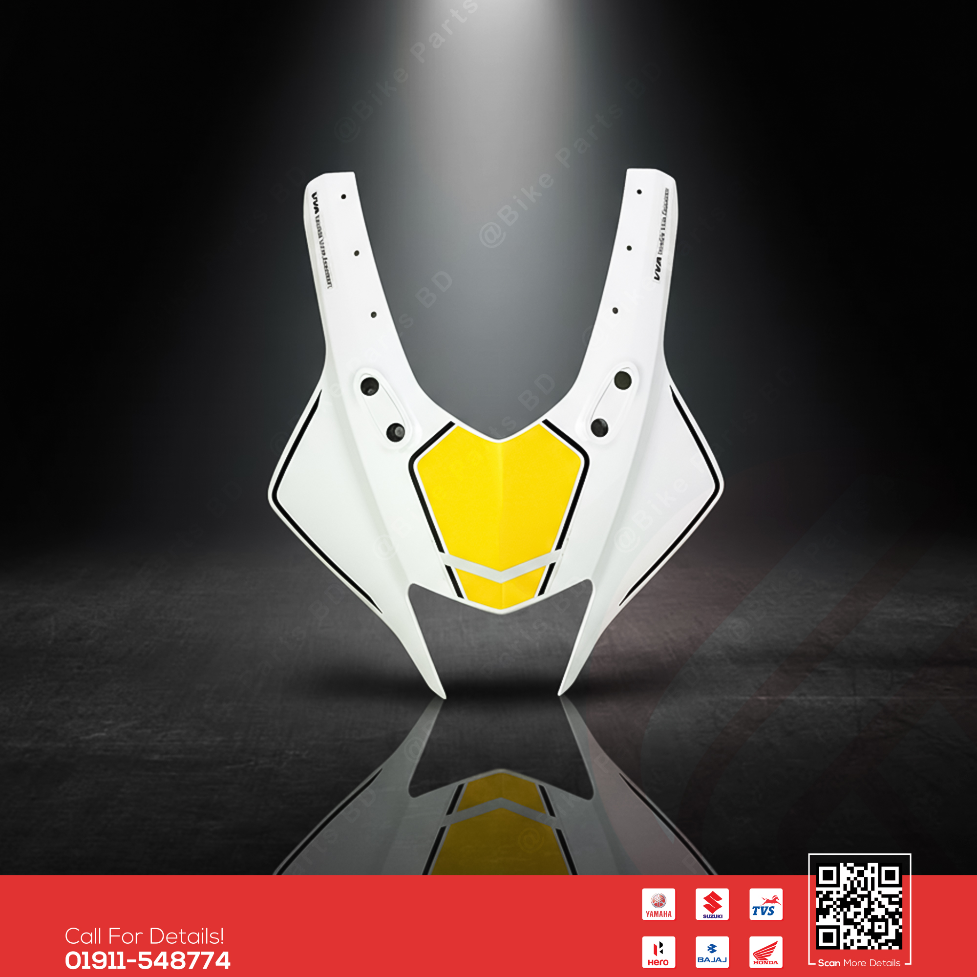 Metershed-Faring for Yamaha R15 V4 (BS6-World GP Edition) Bike.