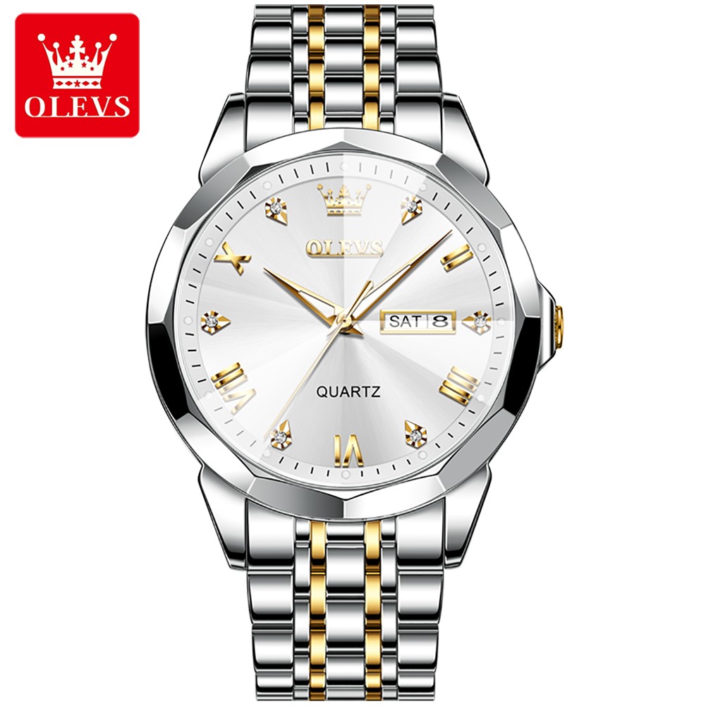 OLEVS 9931G New Exclusive Design Quartz Watch for Men blue_img_1