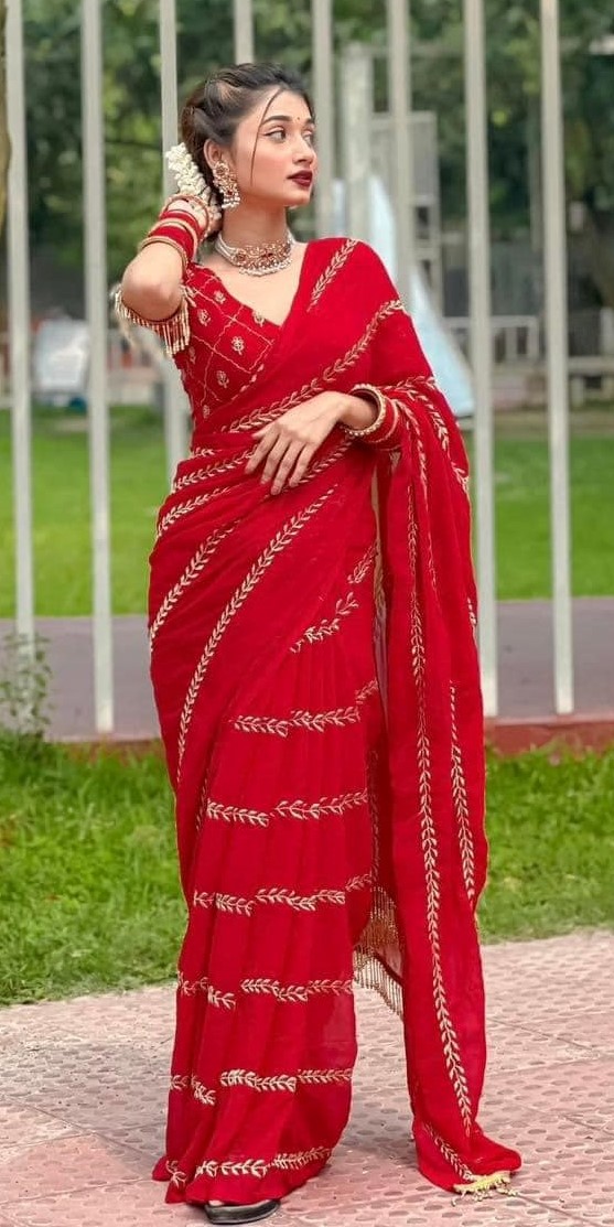 Waitless Jorjet Embroidery Sharee_img_4