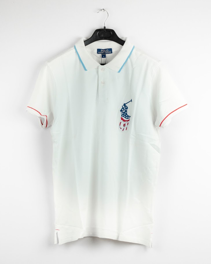 RL P1 100% Combed Cotton Polo White_img_0